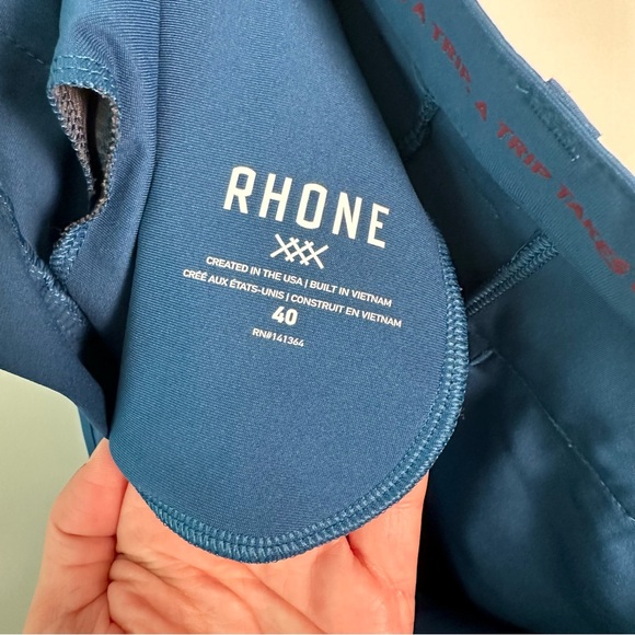 Rhone Commuter Pant Classic Teal size 40 - Picture 7 of 8